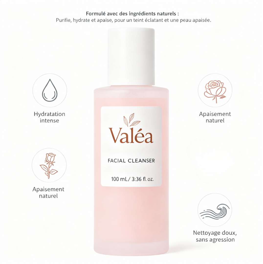 Nettoyant visage Valéa